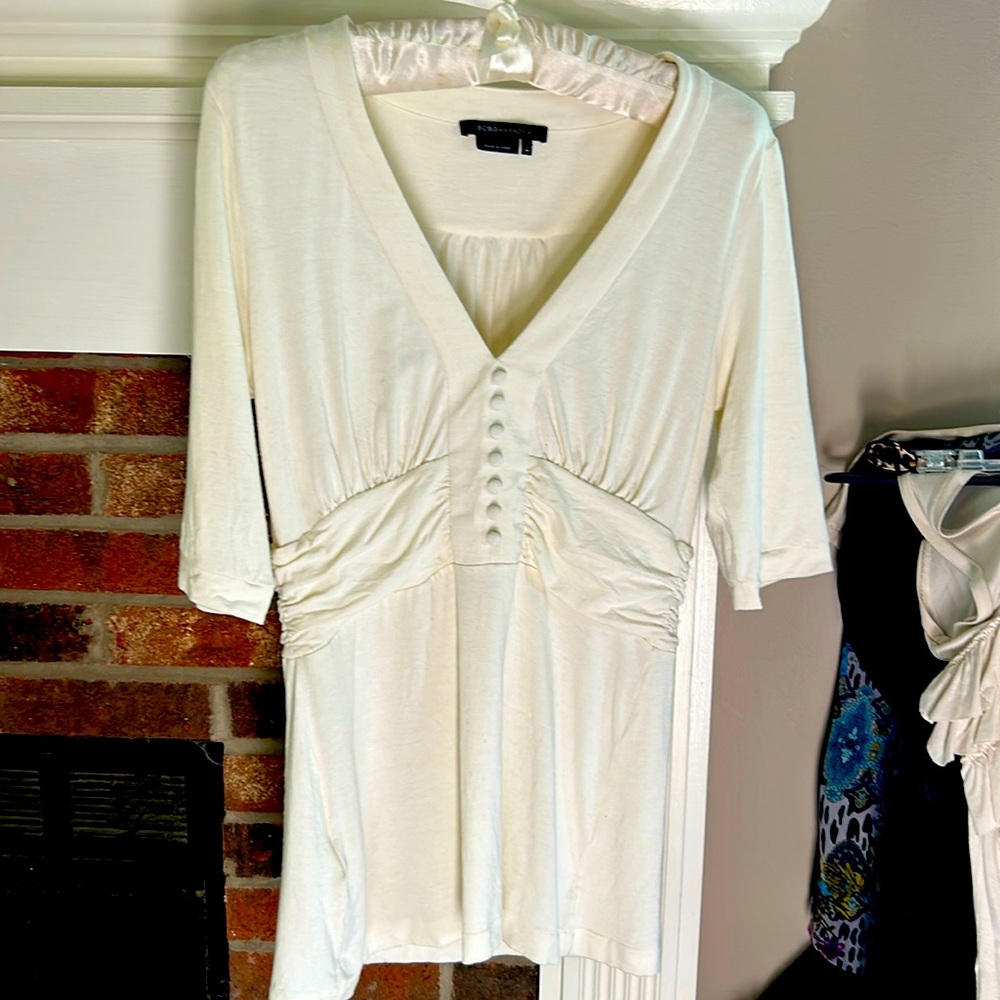 Bcbg cotton dress shirt